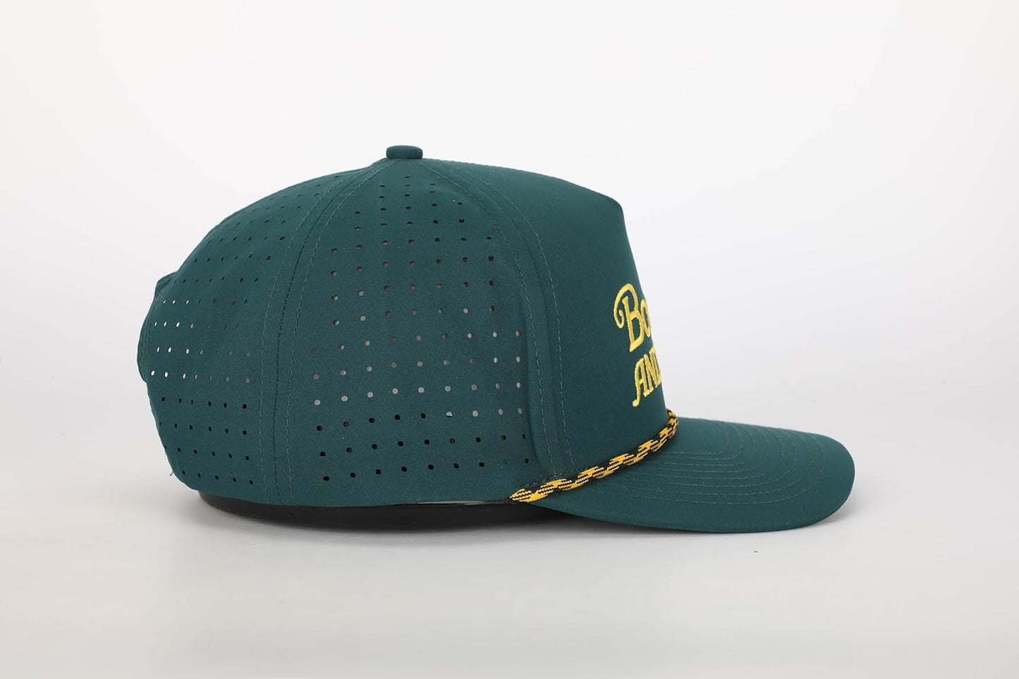 Bogeys and Beers Cooling Performance Golf Hat | Adjustable and Breathable | Funny Golf Hat Green