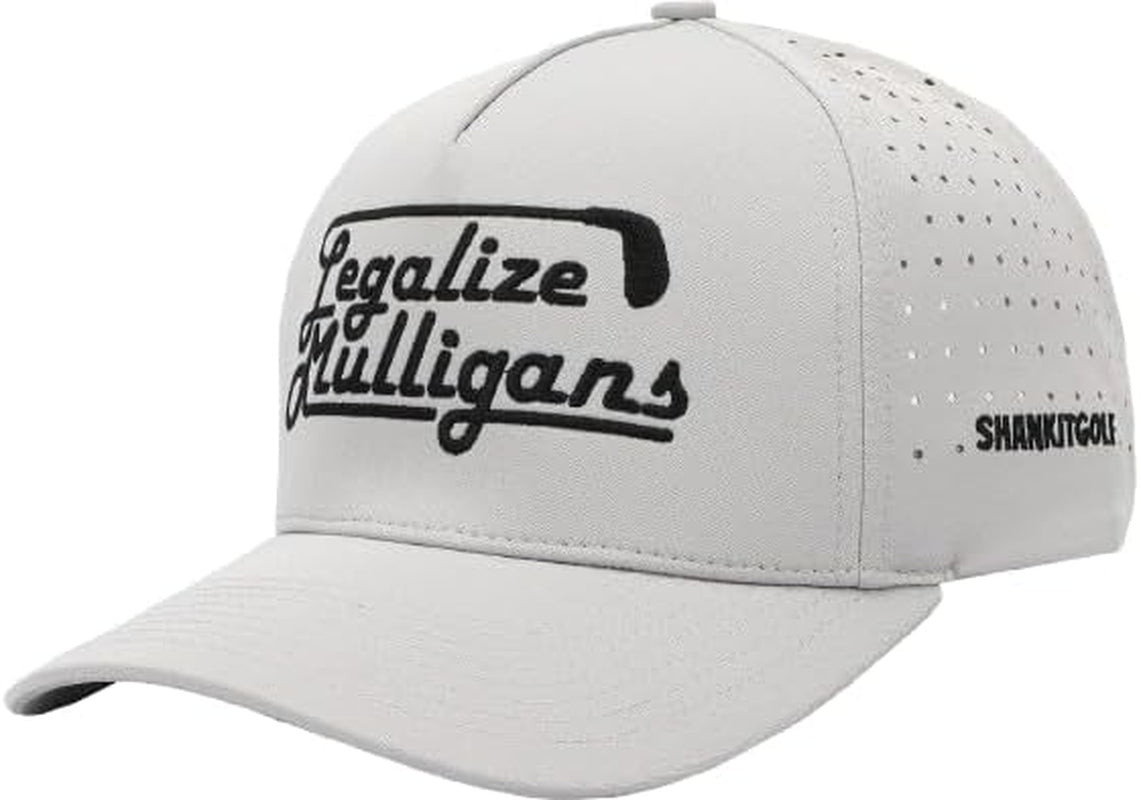Legalize Mulligans Funny Golf Hat Adjustable Golf Hat Mens One Size Fits All